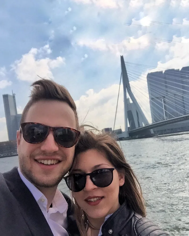 Magdalena and Klemen in Slovenia, February 2019