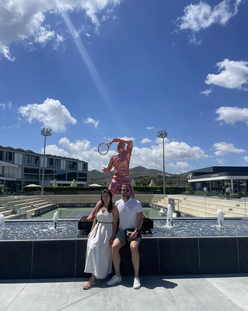 Magdalena and Klemen in Mallorca, July 2024